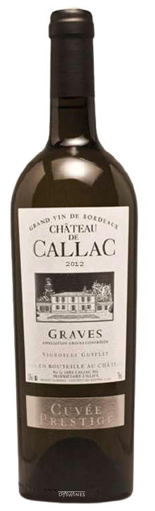 Château de Callac Cuvée Prestige 2020 - GRAVES Blanc