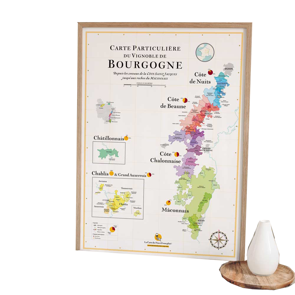 La Carte des Vins de Bourgogne - La Carte des Vins svp